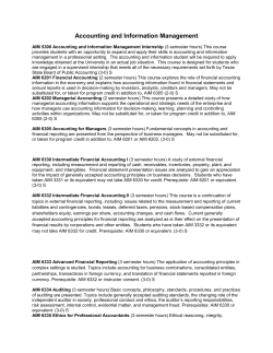 Changes. - The University of Texas at Dallas