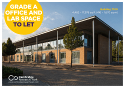 grade a office and lab space to let