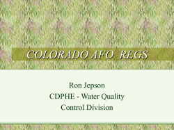 animal feeding operations - Colorado State University