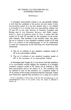 (strongly) inaccessible ordinal is an uncountable ordinal x suc