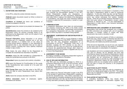 Conditions of Quotation