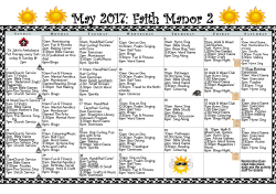 May 2017: Faith Manor 2