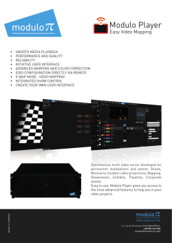 o Player Modulo Player - Modulo-PI