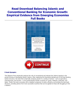 Read Balancing Islamic and Conventional