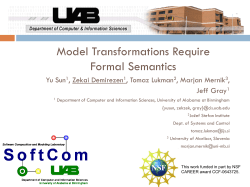 Model Transformation Require Formal Semantics