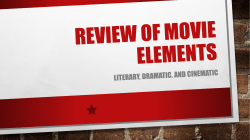 Review of Movie Elements