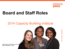 Board and Staff Roles PowerPoint