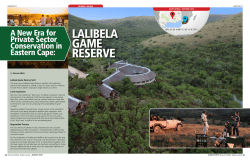 lalibela game reserve