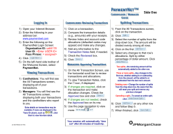 PaymentNet Expense Reporting