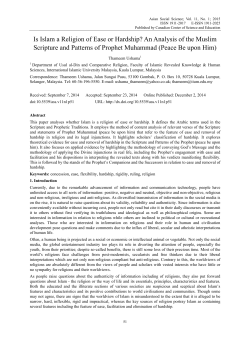 Is Islam a Religion of Ease or Hardship?