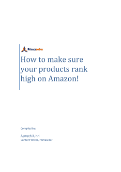 Amazon product ranking: What are the factors affecting