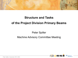 Spiller - GSI Indico