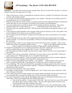 CUPCAKE REVIEW (w/answers)