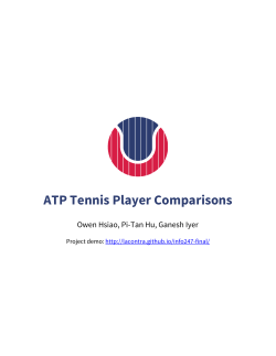 ATP Tennis Player Comparisons