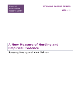 A New Measure of Herding and Empirical Evidence