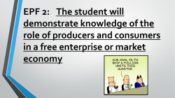 EPF 2: The student will demonstrate knowledge of the role of