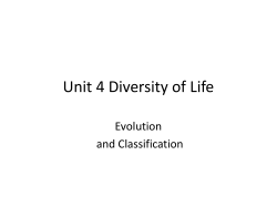 Evolution by Natural Selection