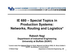 Shortest Path Problems - Acsu Buffalo