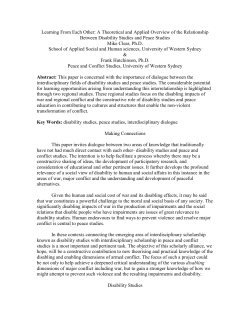 School of Applied Social and Human Sciences