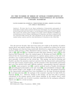 ON THE NUMBER OF ZEROS OF LINEAR COMBINATIONS OF