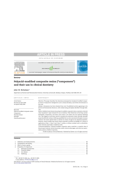Polyacid-modified composite resins (“compomers”) and