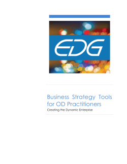 Business Strategy Tools for OD Practitioners