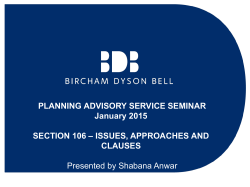 Shabana Anwar, Bircham Dyson Bell, Section 106 presentation 8.46