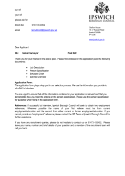 Senior Quantity Surveyor (Client function &ndash; probity/compliance)