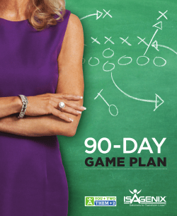 90-Day Game Plan