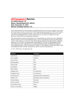 AVTransport:3 Service