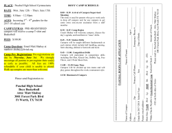 Paschal High School Boys Basketball Attn