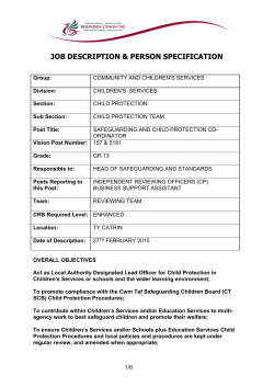 core responsibilities