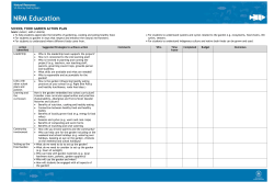 School food garden action plan