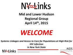 October 2013 Viral Load Tests For Suppressed Patients