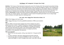 Yr12 Rivers: Soft management strategies (Case Study) Definition
