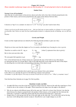 Chapter 10 - The Physics Teacher
