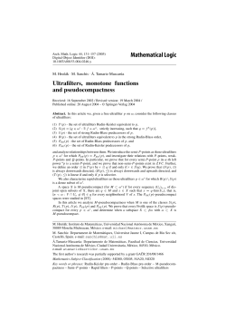 Mathematical Logic - Centro de Ciencias Matem&aacute;ticas UNAM