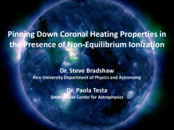 Pinning Down Coronal Heating Properties in the Presence of Non