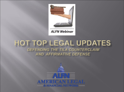 NEW DEBT COLLECTION LAW IN NEW YORK