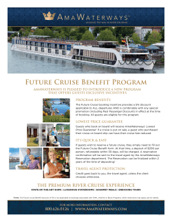 Future Cruise Benefit Program