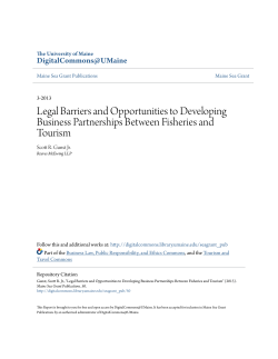 Legal Barriers and Opportunities to Developing Business