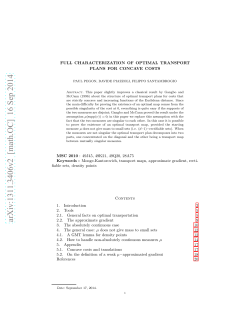 Full characterization of optimal transport plans for concave costs