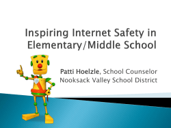 Inspiring Internet Safety in Elementary School