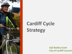 How a Cycling Strategy can Contribute to the Wellbeing and Quality