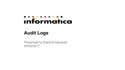 Audit Logs