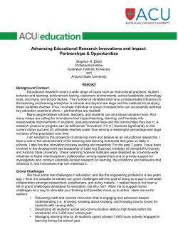 ACU Education Letterhead