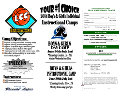 Have fun while working to be a better basketball player!!!