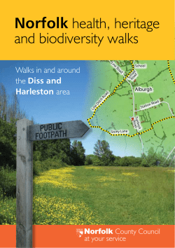 Diss and Harleston - Norfolk County Council
