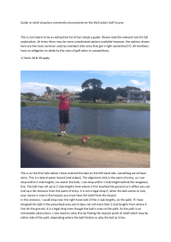 DEMONSTRATIONS - McCracken Golf Club