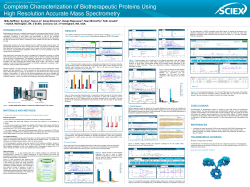 Figure 1: SCIEX X500B QTOF System coupled with SCIEX